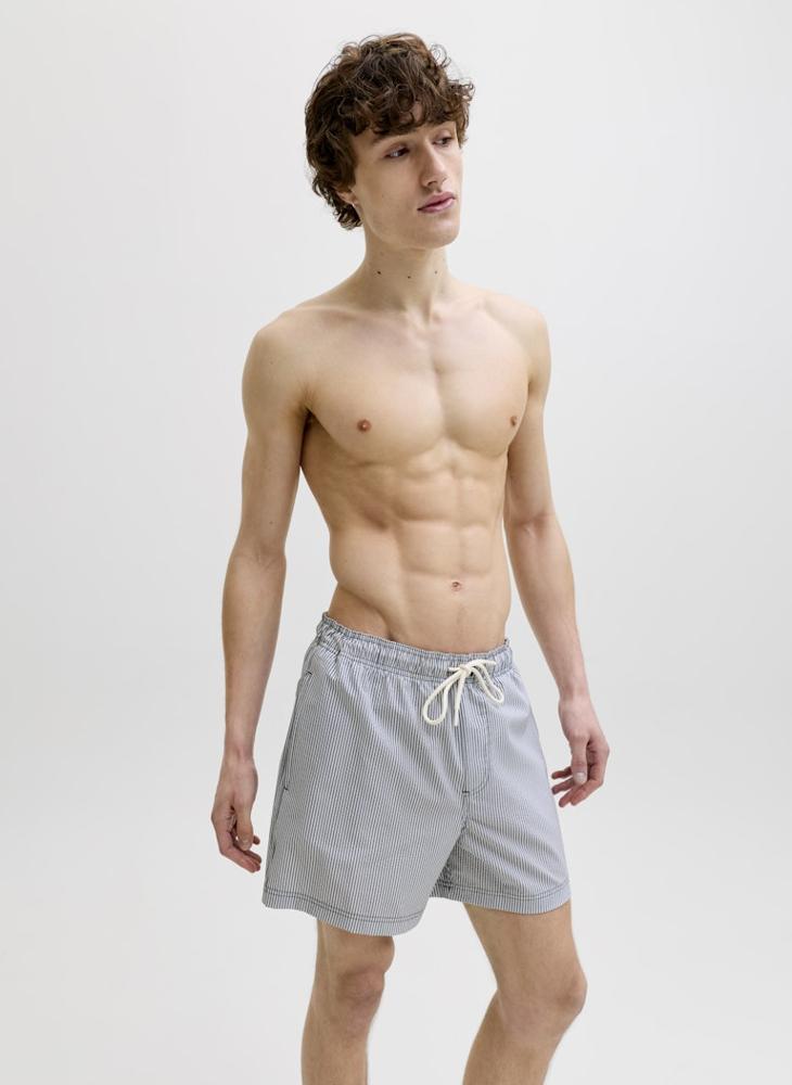 JACK & JONES Casual Drawstring Swim Shorts - Image 4